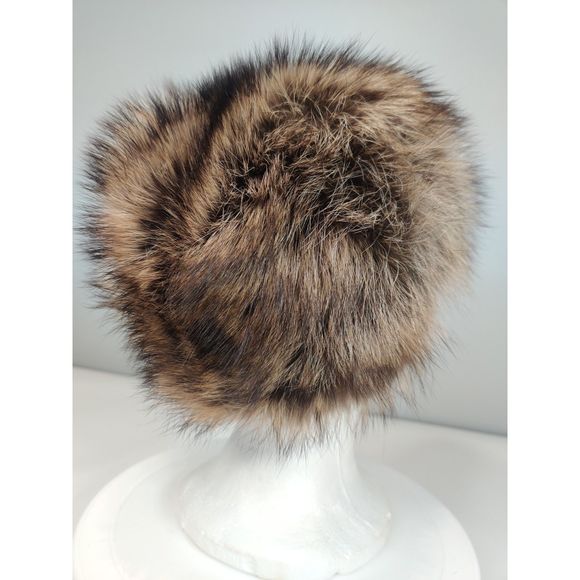 NWOT Vintage Racoon Fur Hat from Canada GR Originals main image 12